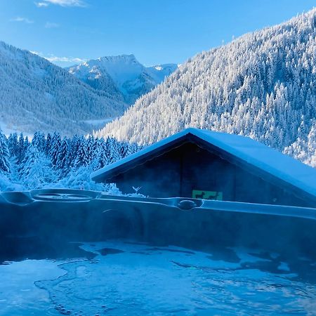 Chalet Individuel 8 Pers A Chatel Porte Du Soleil Avec Jacuzzi Exterieur Ngoại thất bức ảnh